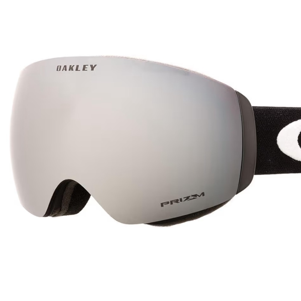 Oakley Flight Deck Snow Goggles - Mirrored Black and Silver (BRAND NEW IN BOX)